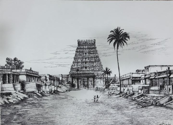 Ancient Kanchipuram Varadharaja Swamy Temple