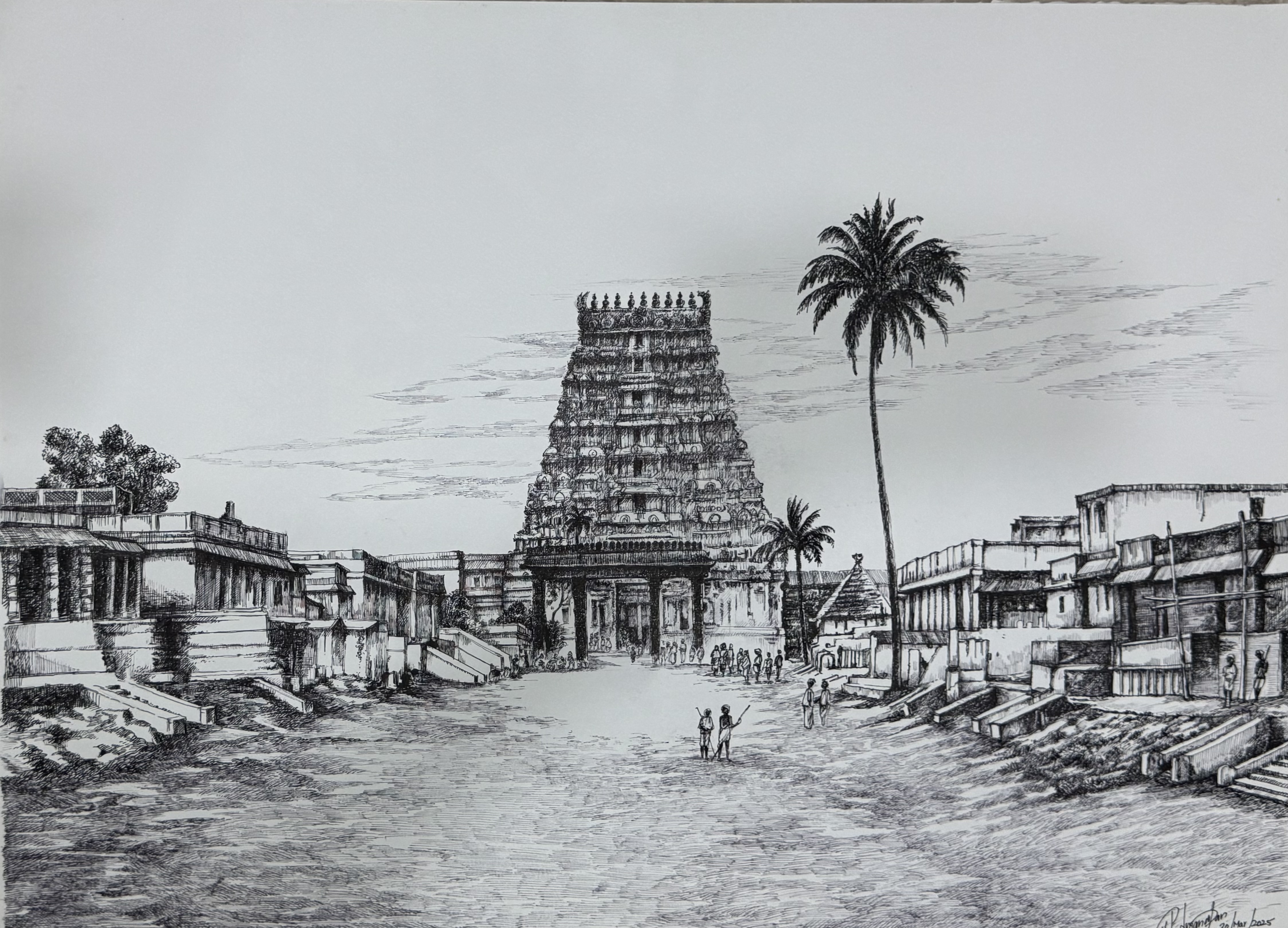 Ancient Kanchipuram Varadharaja Swamy Temple