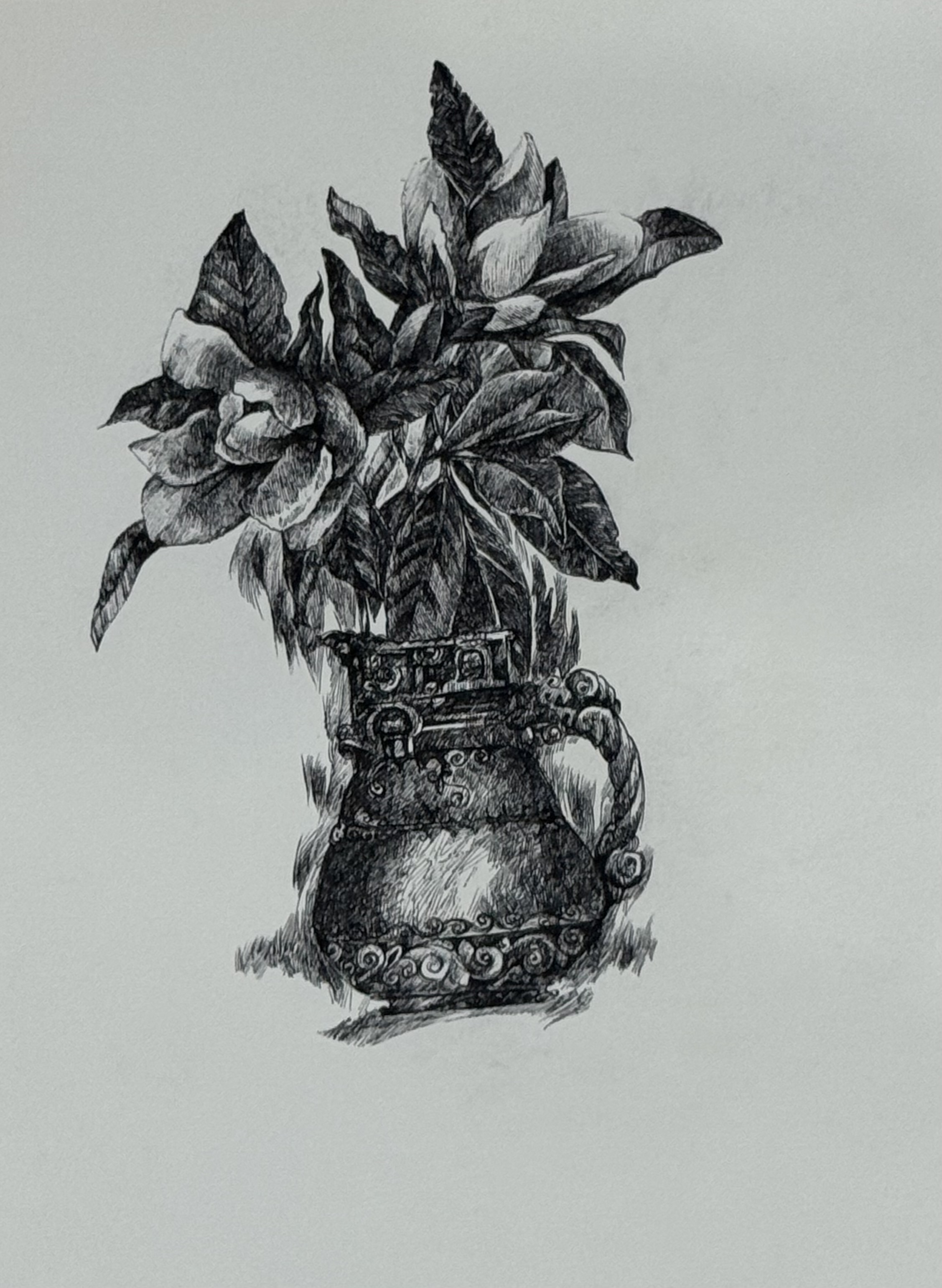 Antique Bloom Vase