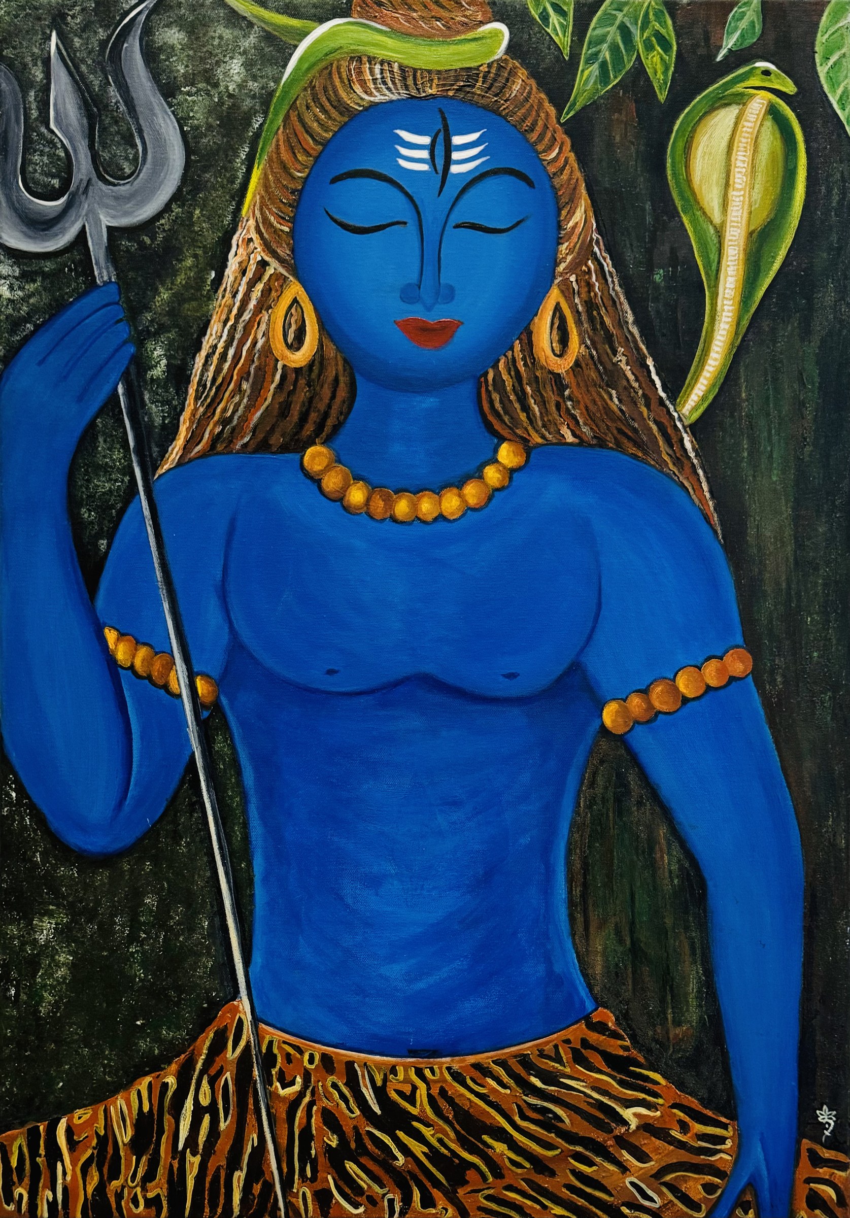 Blue Shiva