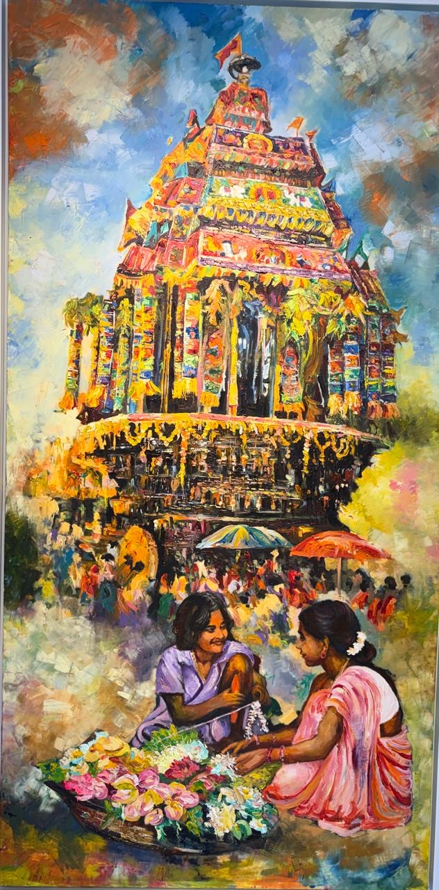 Festival at the Temple Chariot