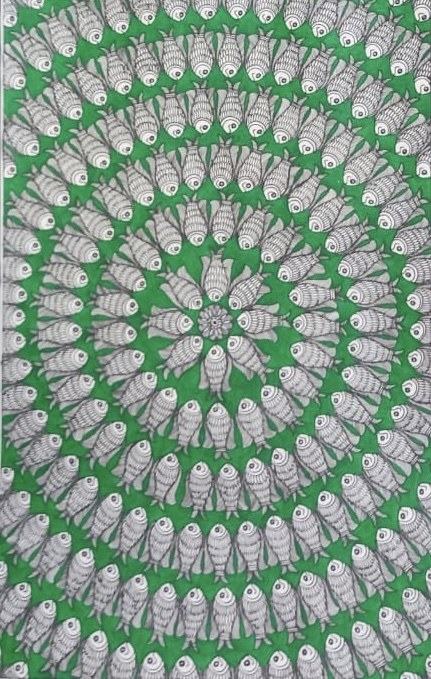 Fish Mandala_green