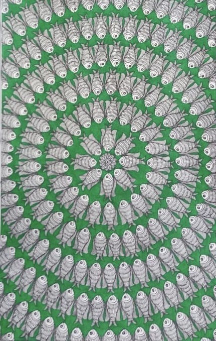 Fish Mandala_green