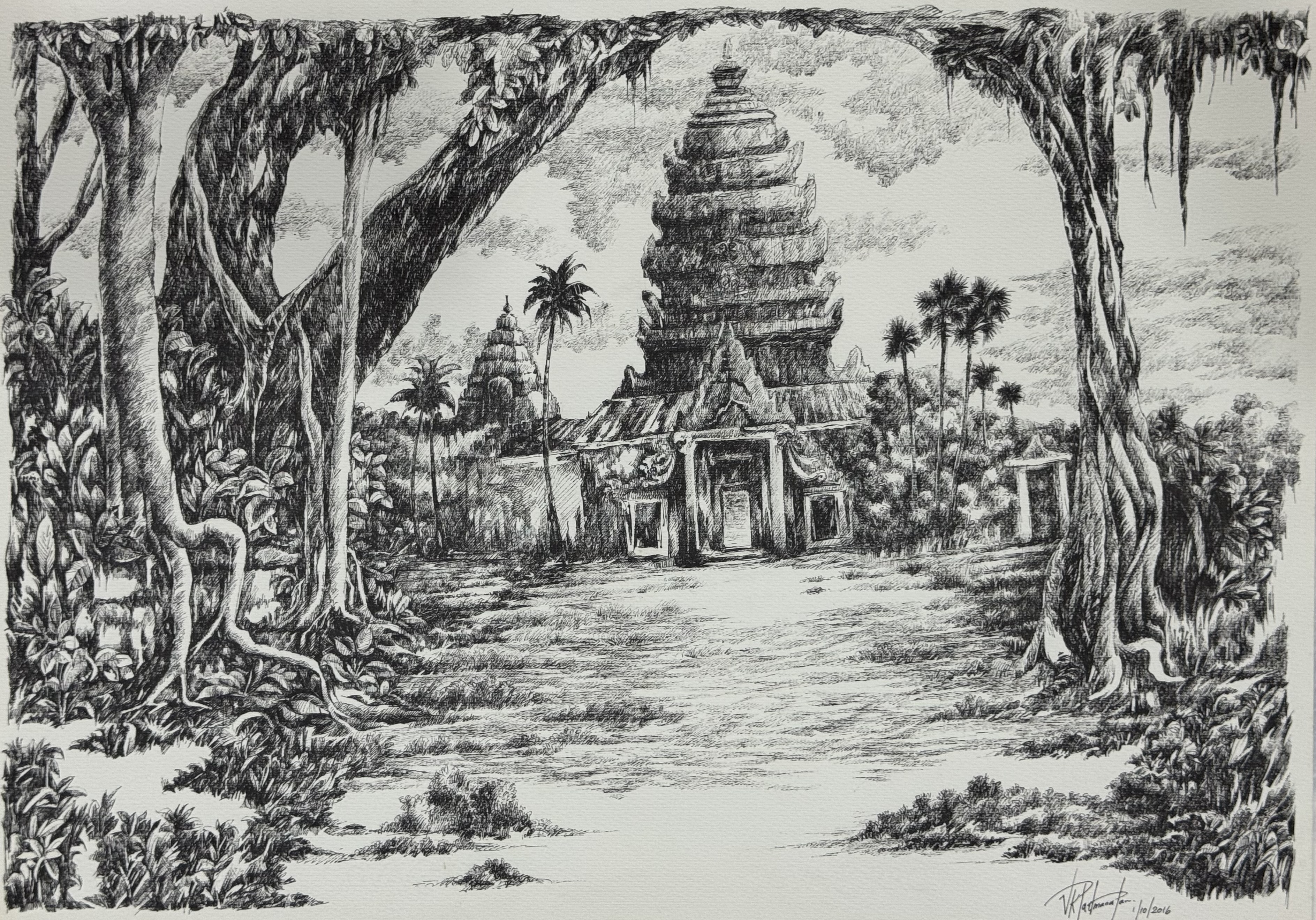 Forgotten Temple in Cambodia