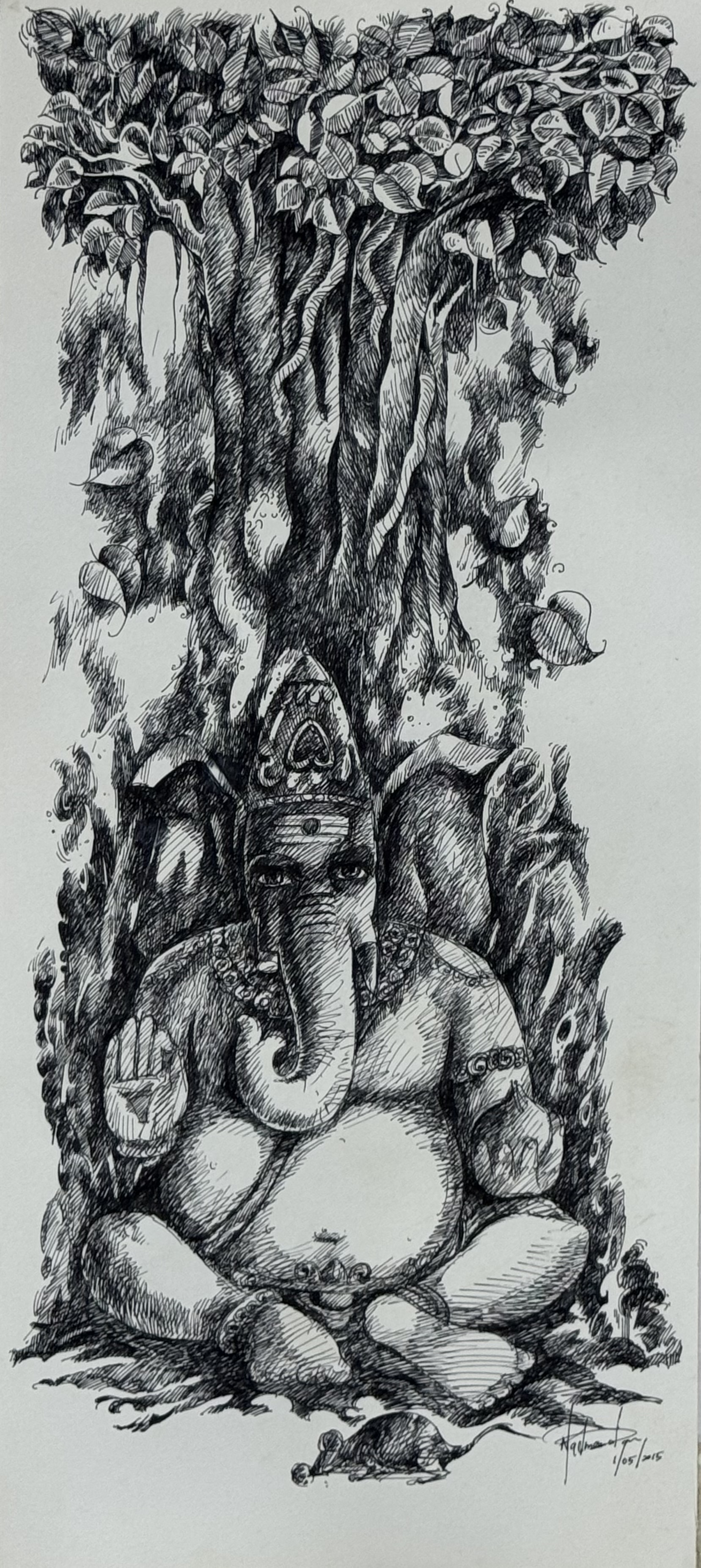 Ganesha of Living Roots