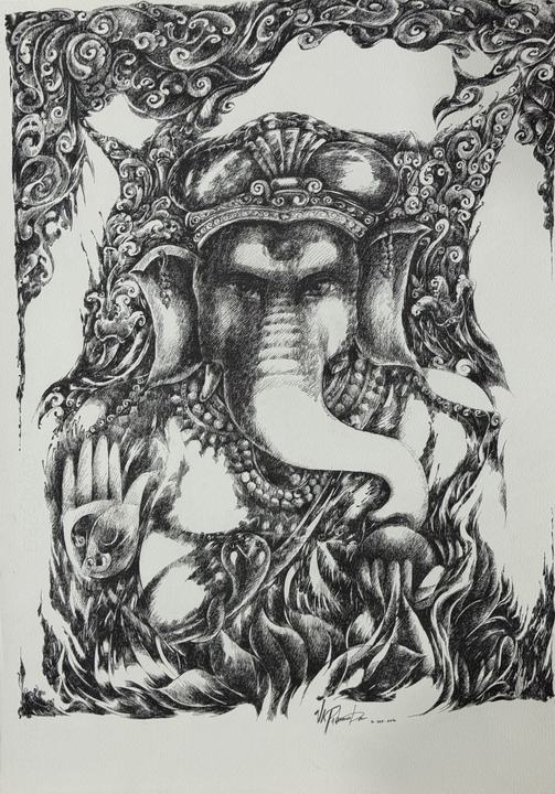 Ganesha of Sacred Currents