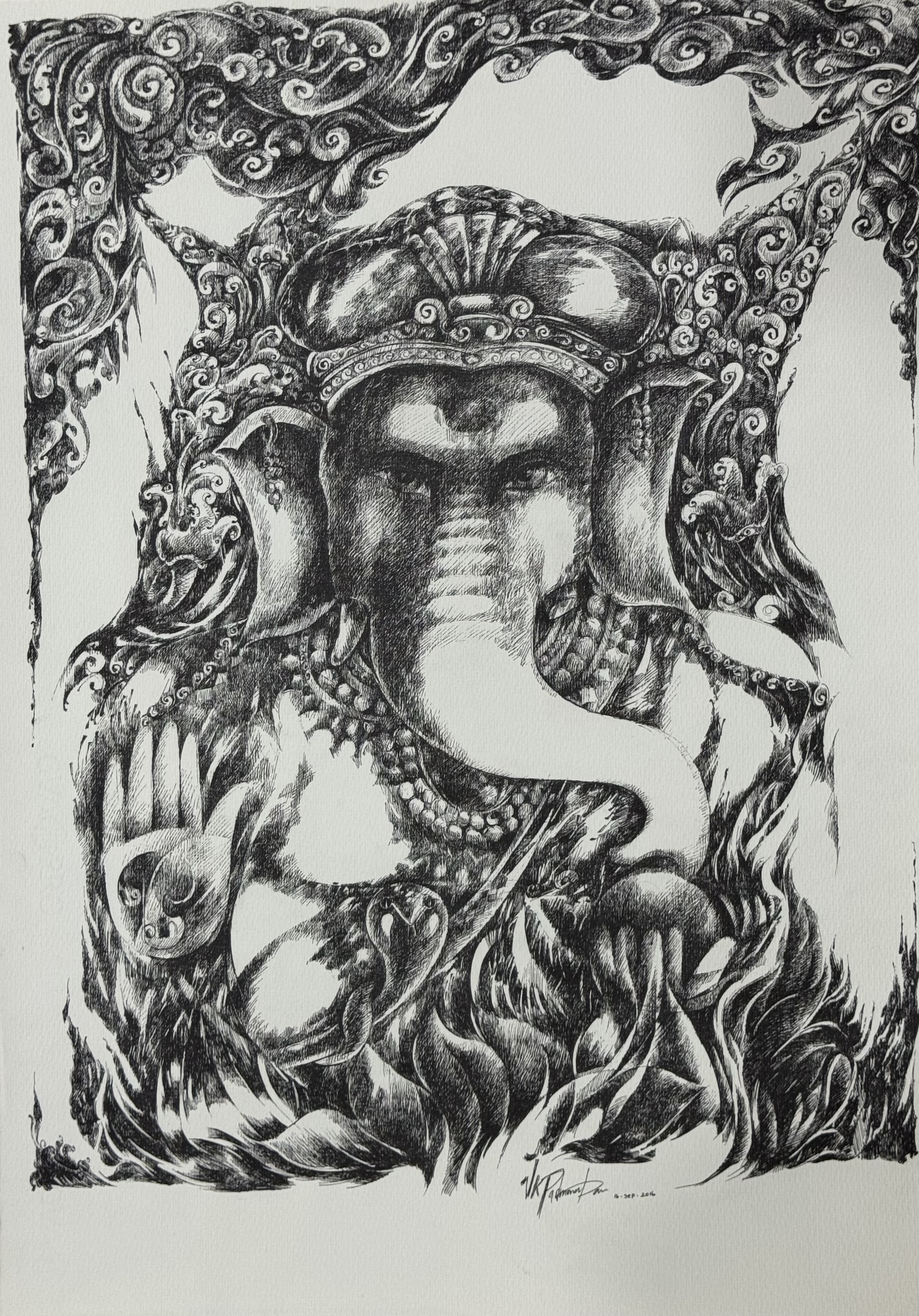 Ganesha of Sacred Currents