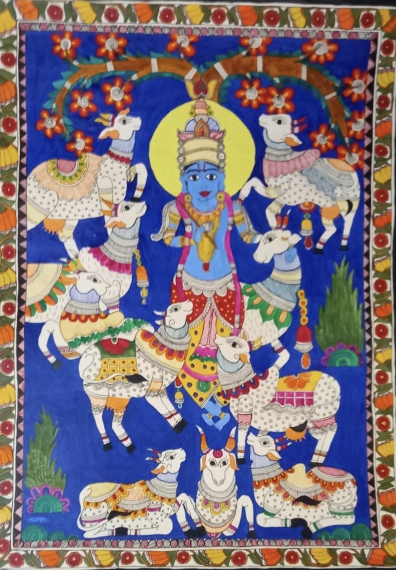 Krishna with the Herd