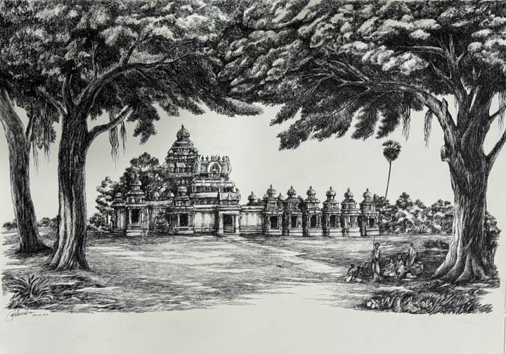 Old Kanchipuram Kailasanathar Temple