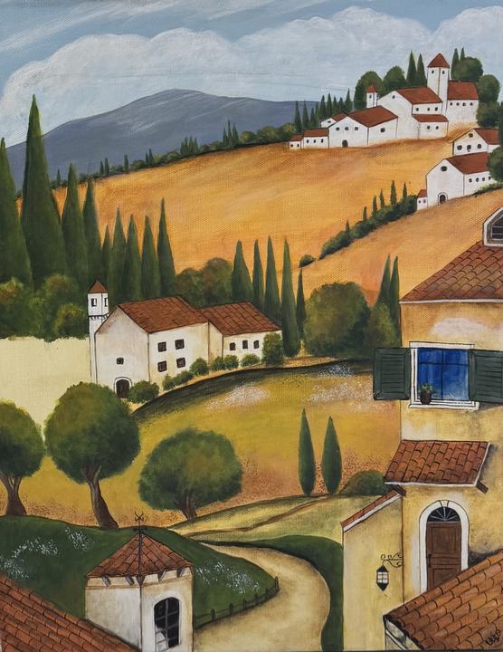 Orange Land View