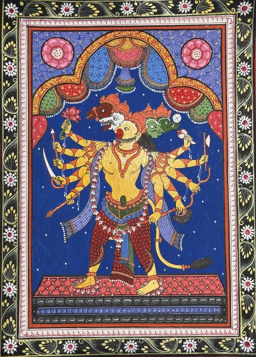 Pancha Muga Hanuman_standing