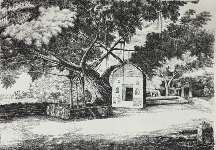 Temple under a Banyan Tree