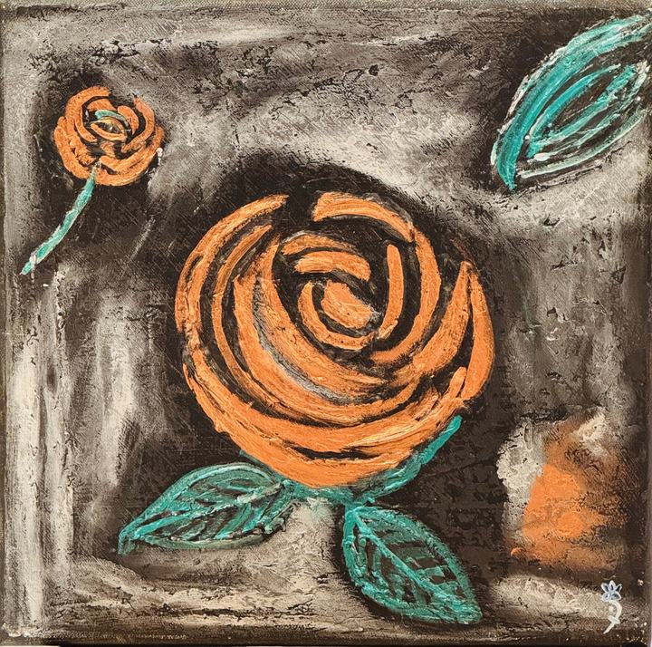 Textured Rose
