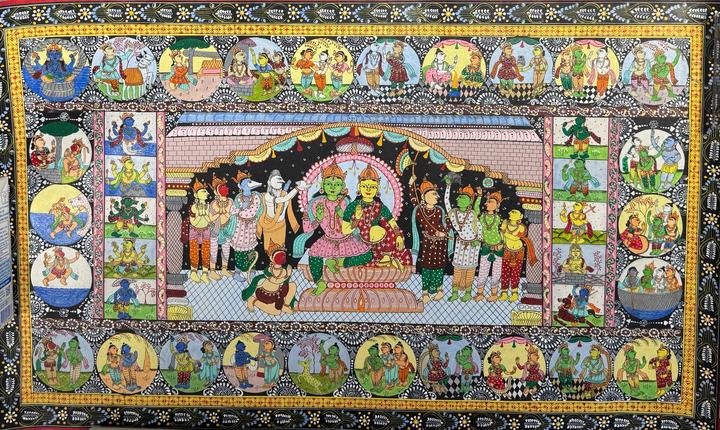The Divine Rama Coronation