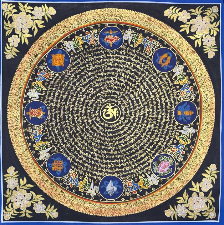The Gold Thangka OM