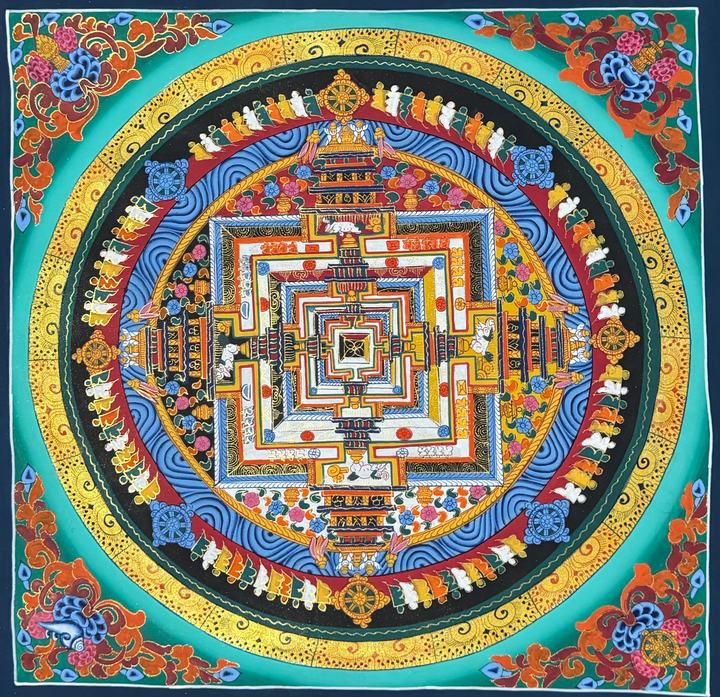 The Green Kala Chakra Mandala