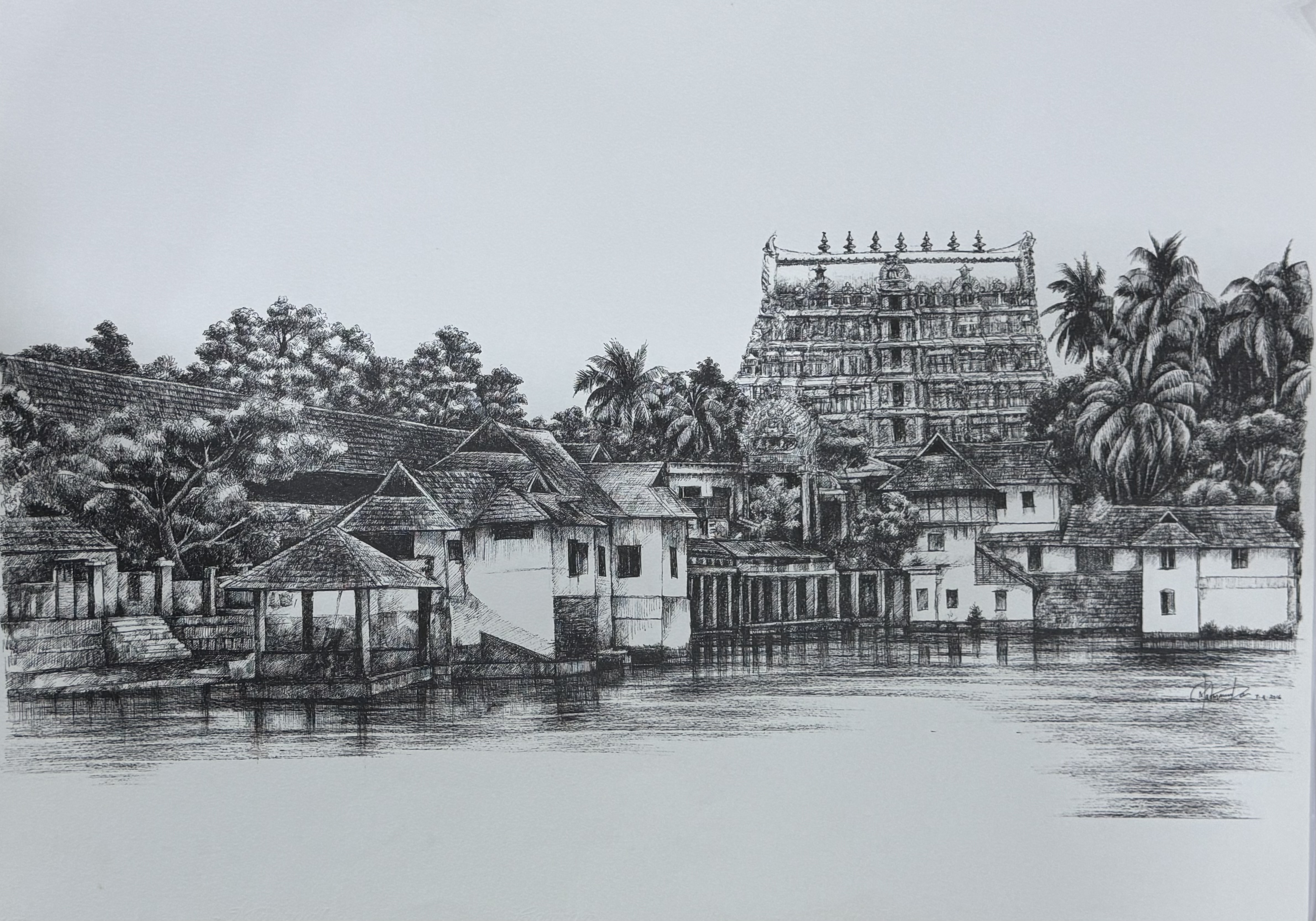 Theppakulam of Sri Padmanabaswamy Temple
