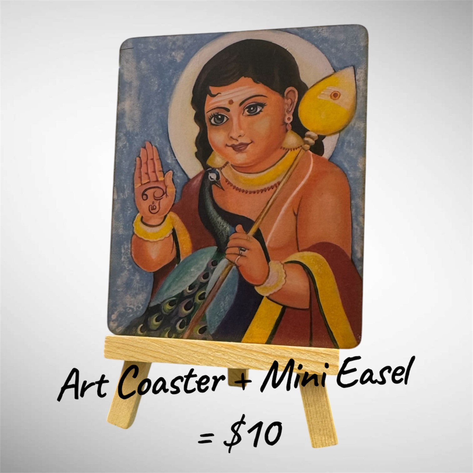 Mini Paintings on Easel
