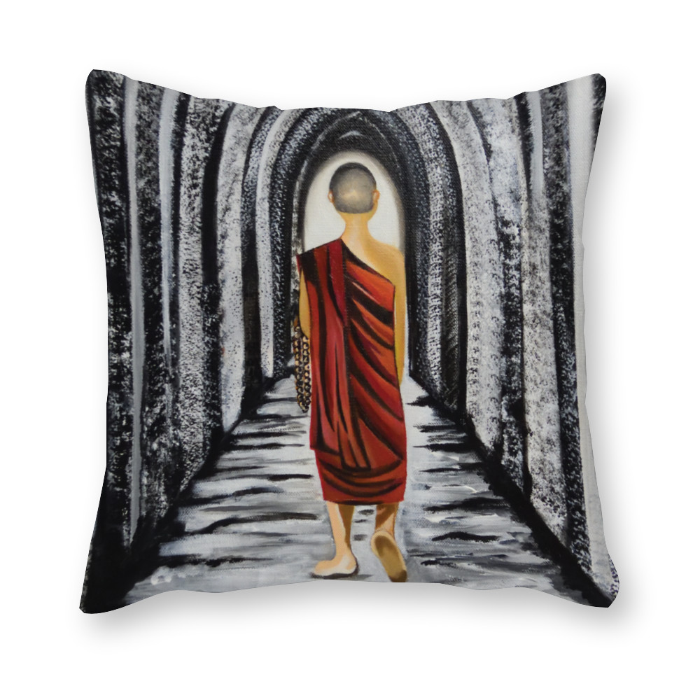 Journey to the Inner Sanctum Cushion Cover