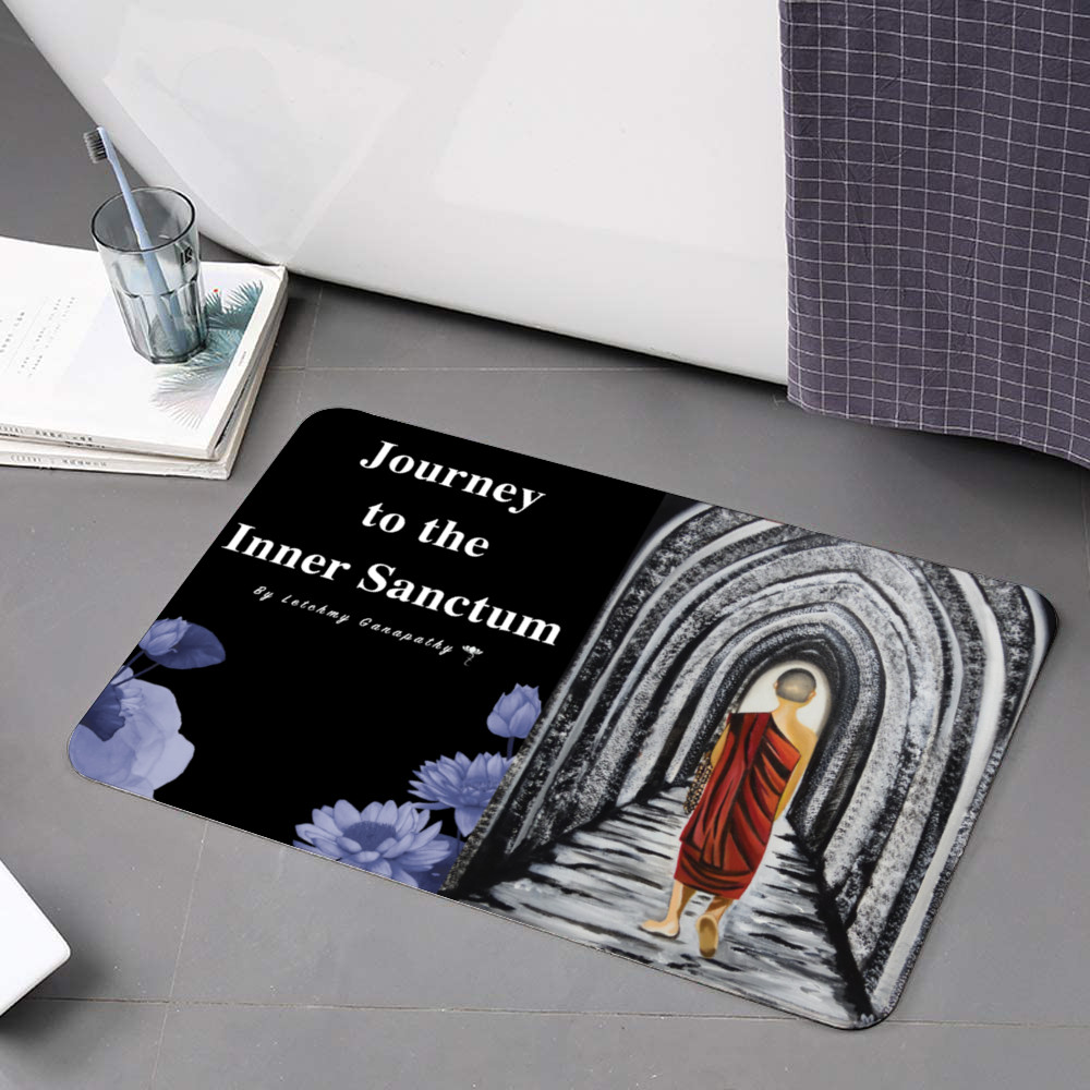 Journey to the Inner Sanctum Leather Placemat
