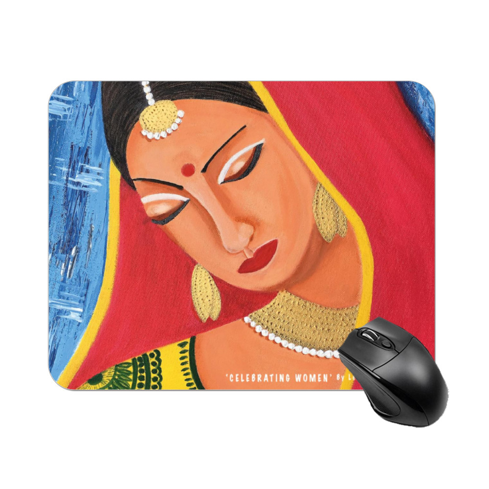 The Demure Bride Mousepad