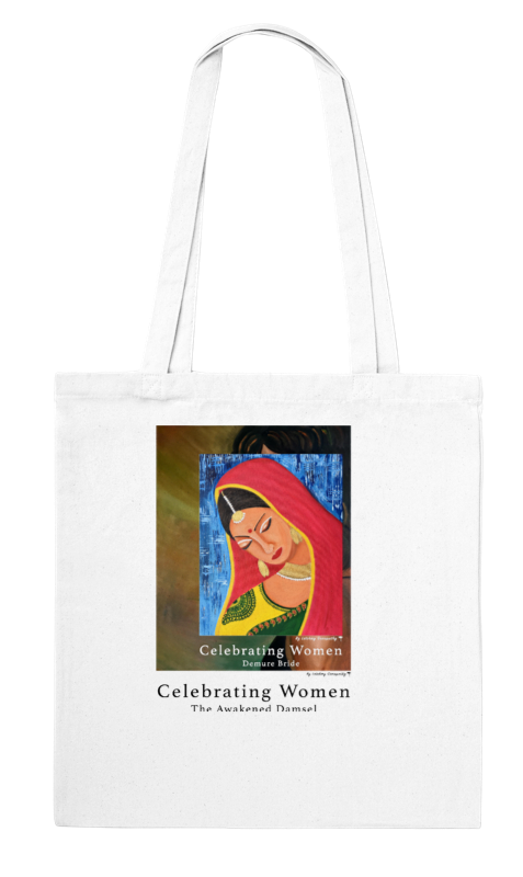 The Demure Bride Tote Bag