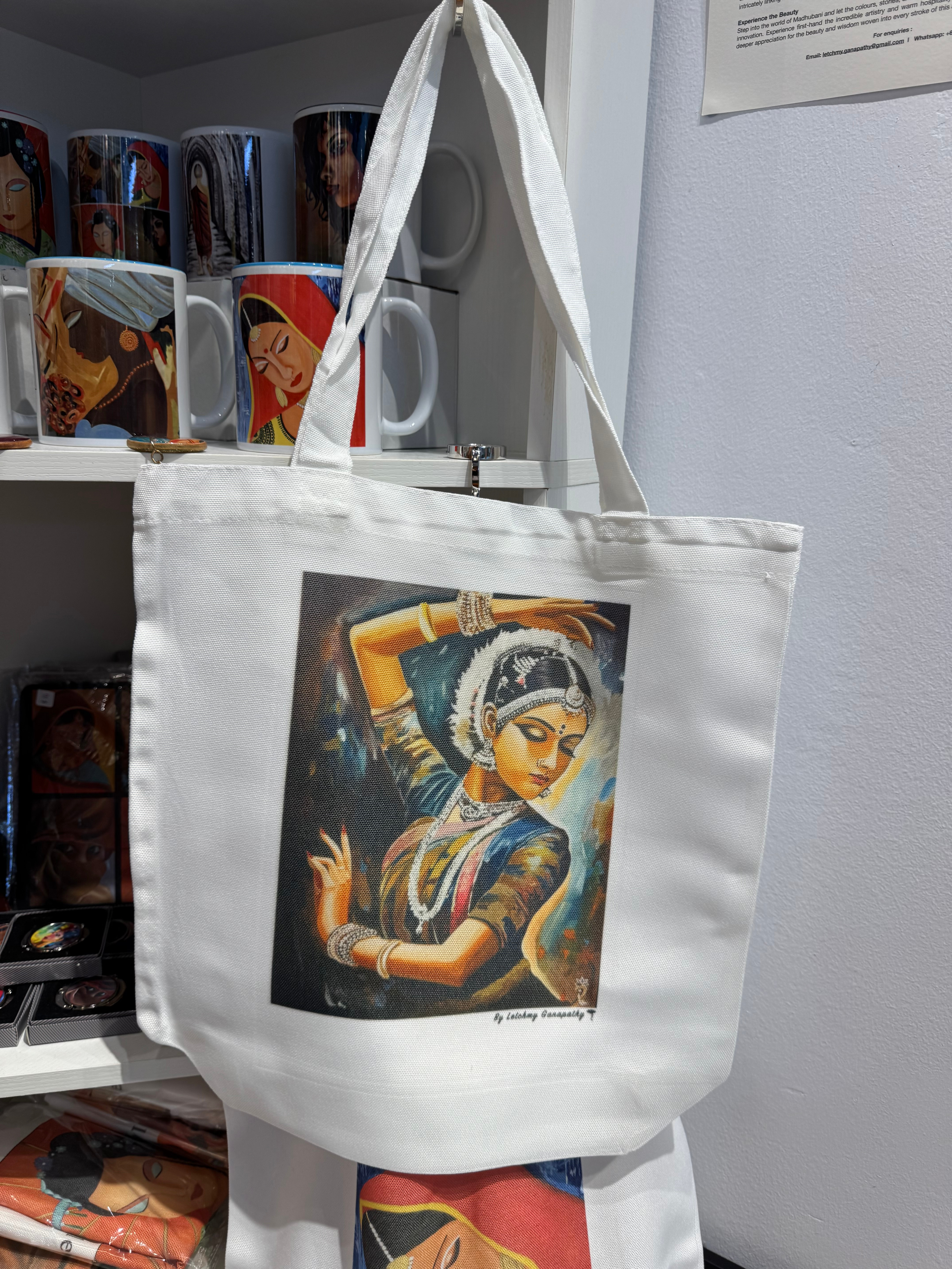 The Graceful Dancer Tote Bag