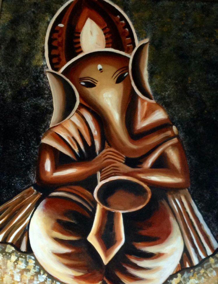 Trumpet Ganesha