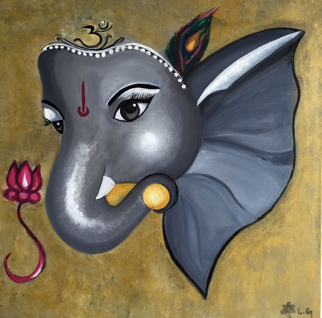 Grey Ganesha